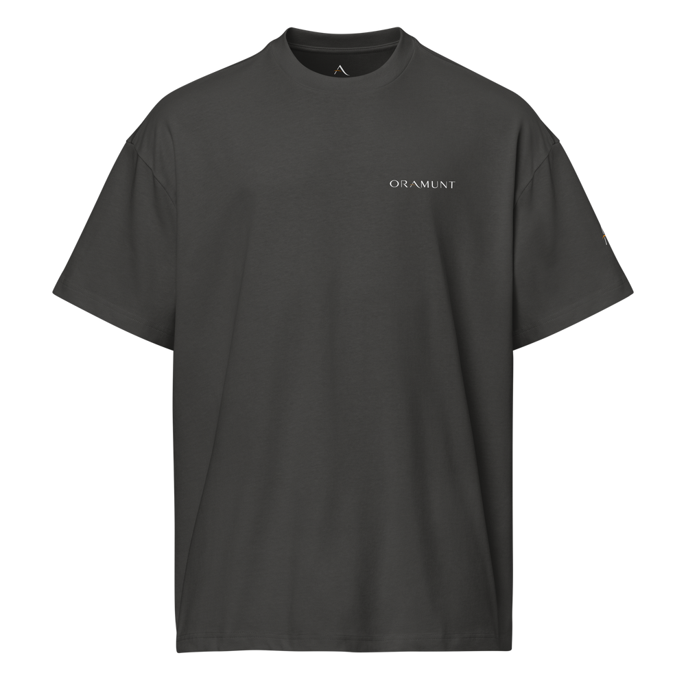 ORAMUNT Boxy Tee in Vintage Black